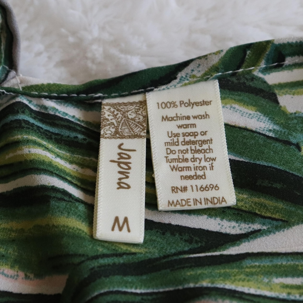 Japna Palm Leaf off the sholder top - Picture 5 of 6